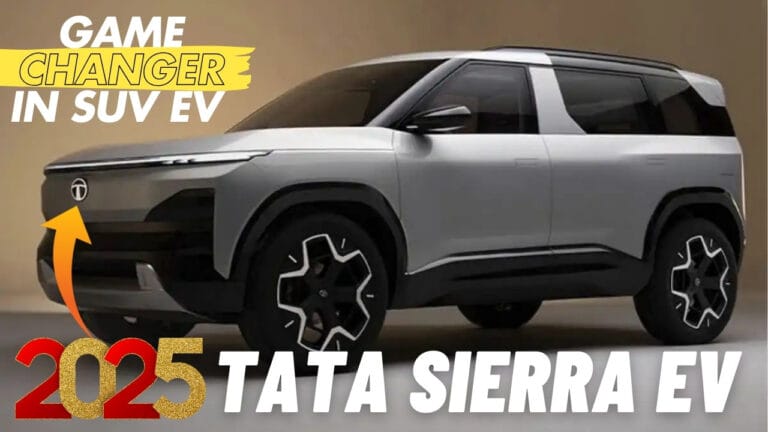 Tata Sierra EV: A Modern Take on an Iconic SUV Classic