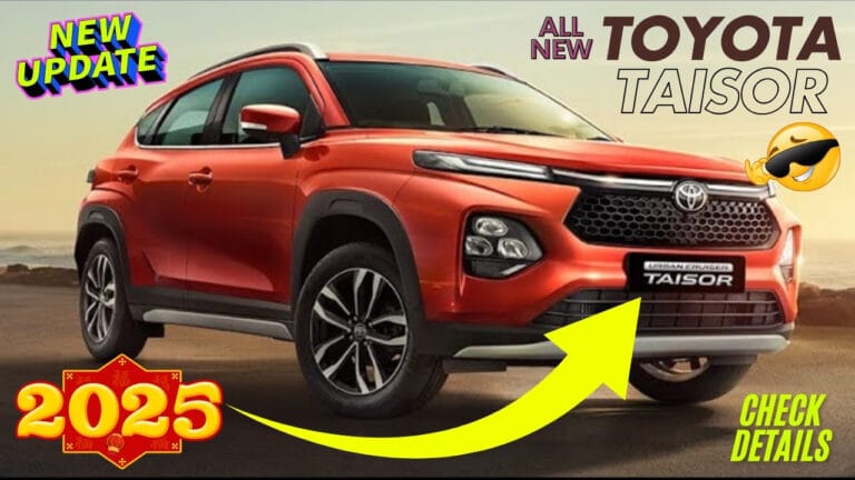 Meet the Toyota Taisor – A Small SUV with a Big Impact