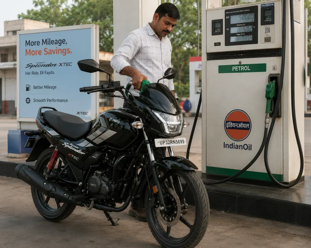 Hero Splendor 125 XTEC fuel efficiency and low running cost ownership