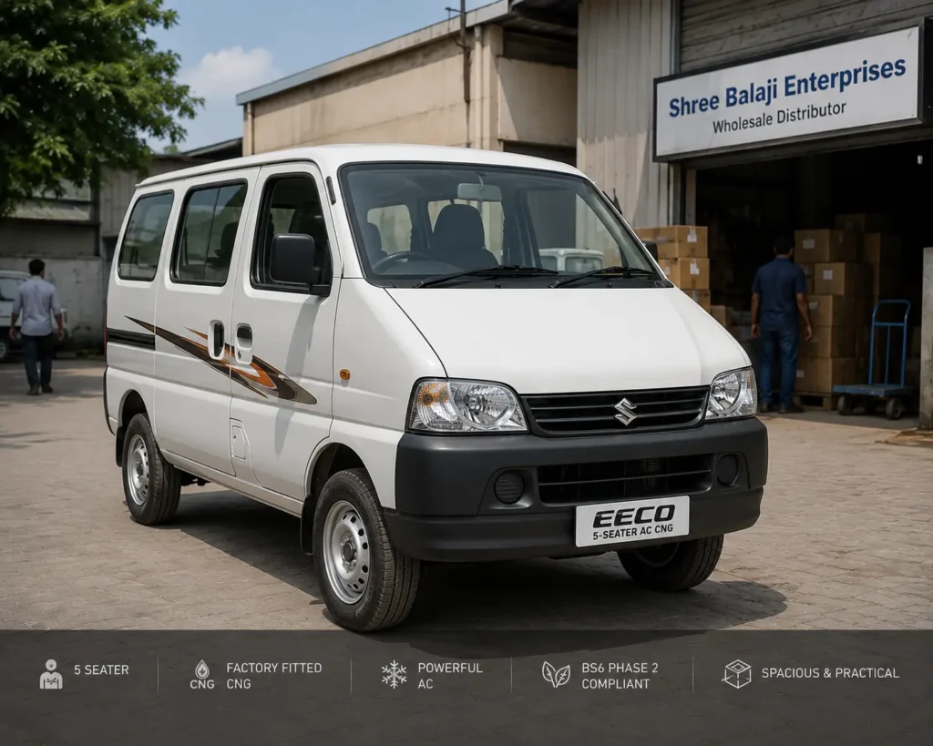 2026 Maruti Suzuki Eeco 5 Seater AC CNG front exterior view
