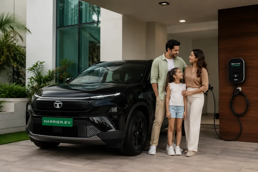 Family ownership experience with Tata Harrier EV