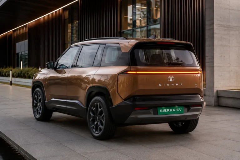 Tata Sierra EV: A Modern Take on an Iconic SUV Classic
