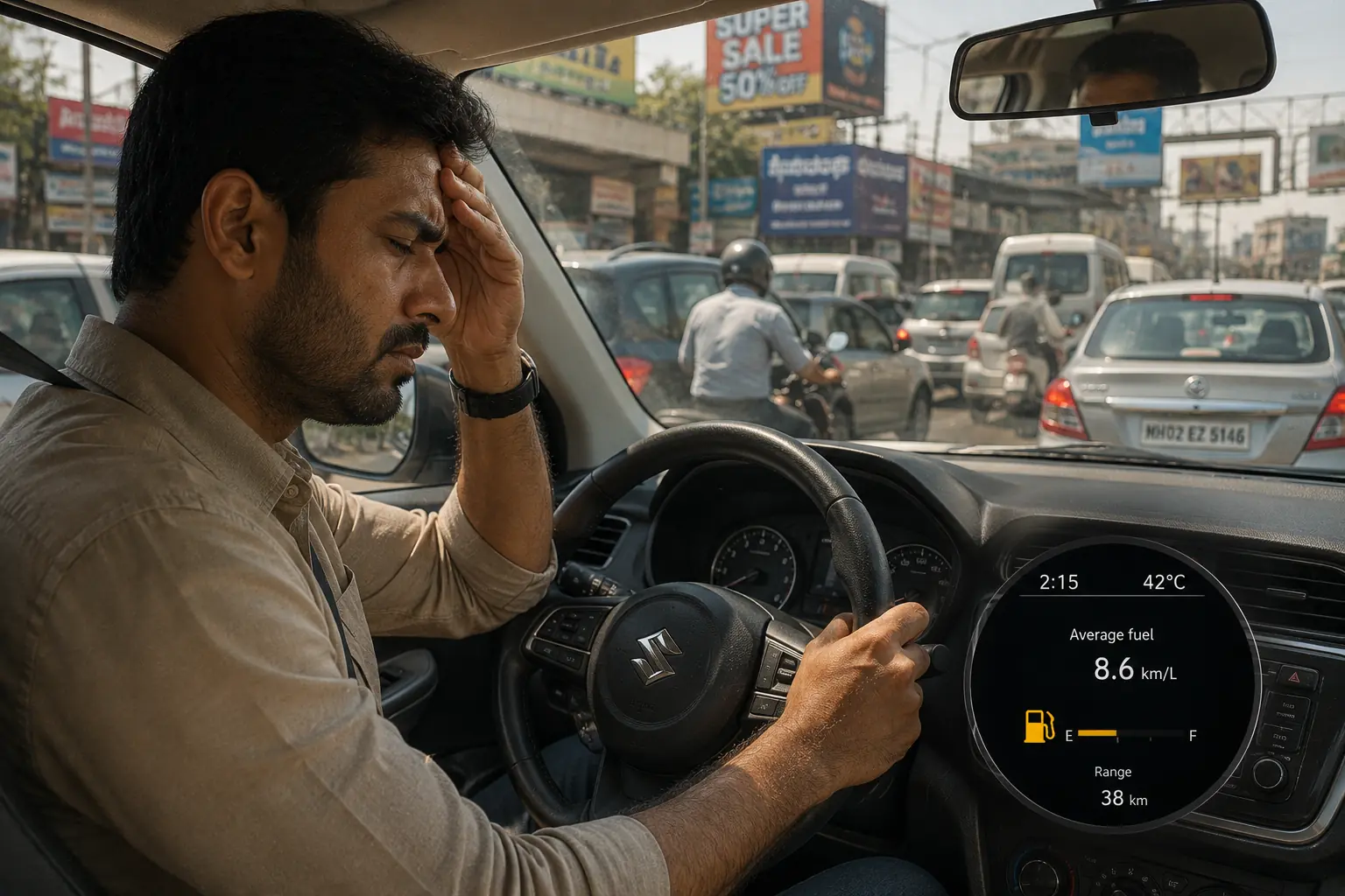 ARAI Mileage vs Real Mileage: Why Your Car Gives Lower Mileage