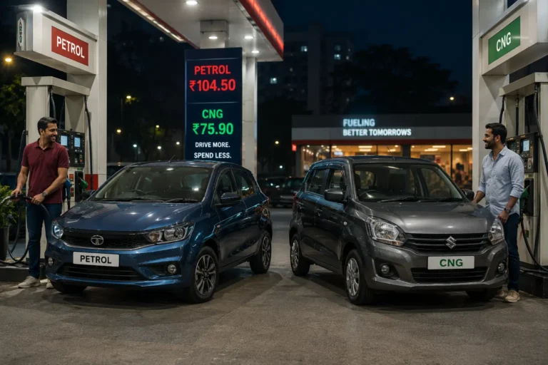 Petrol vs CNG Cars Under ₹10 Lakh: Which Saves More Money in 2026?