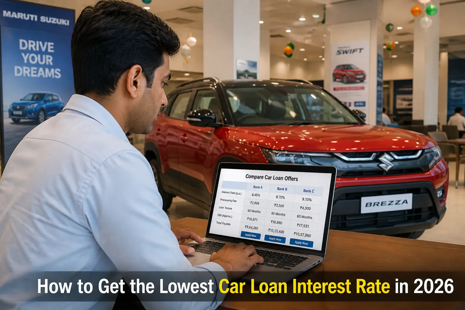 5 Tips to Get the Lowest Car Loan Interest Rate in 2026