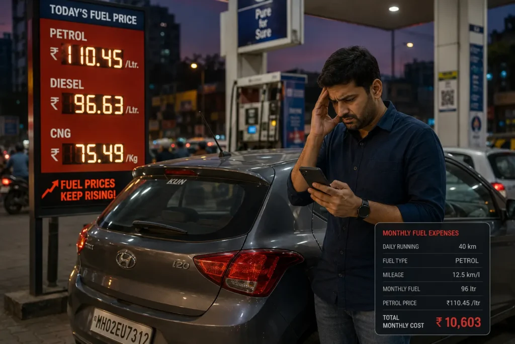 Fuel cost impact on budget car ownership in India
