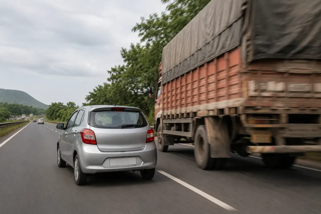 Small hatchback performance on Indian highways