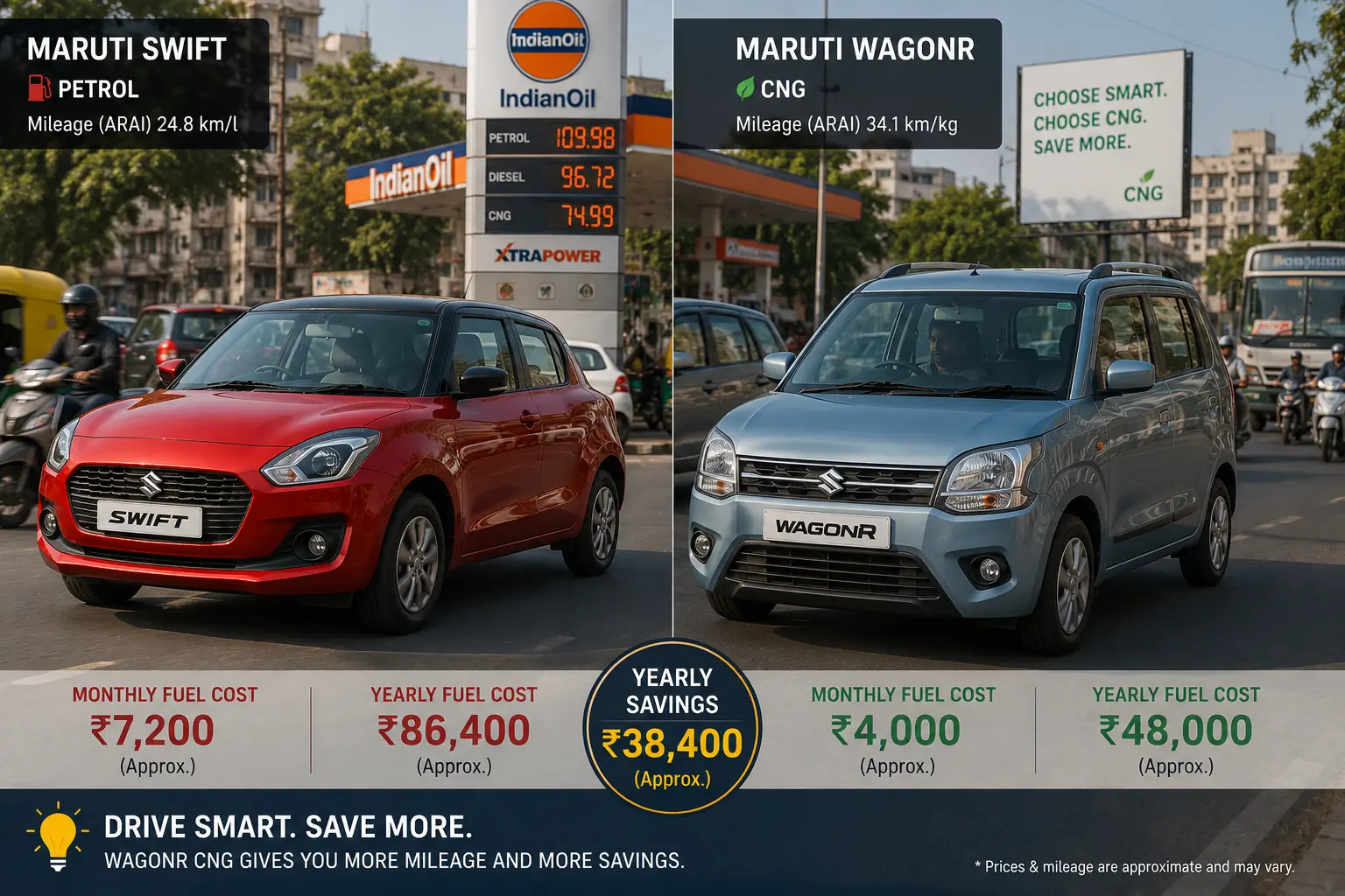 Most Fuel-Efficient Cars Under ₹10 Lakh in India (2026 Edition)