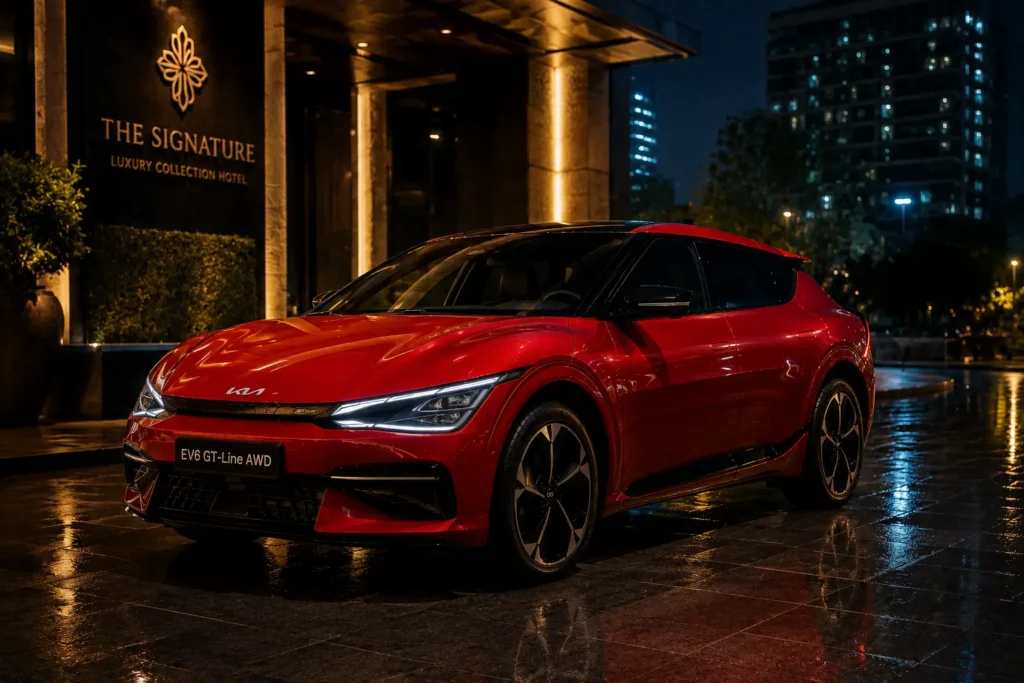 Kia EV6 premium luxury road presence and styling