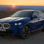 2026 BMW X6 M60i front three-quarter view