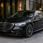 2026 Mercedes-Benz S-Class S 450e front three-quarter view