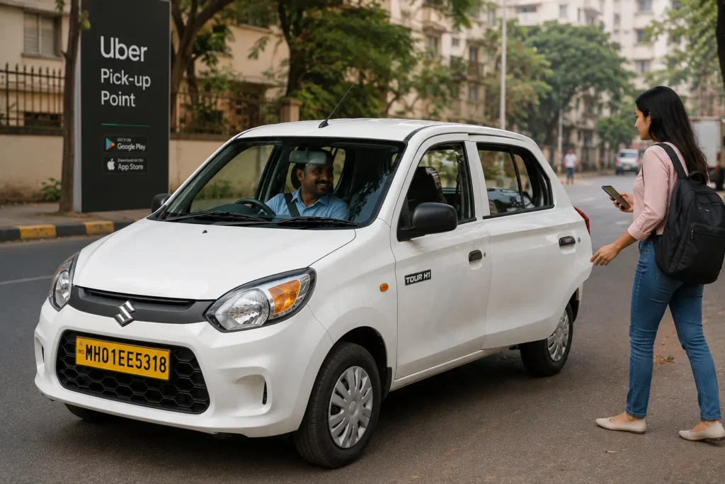 Alto Tour H1 being used for commercial city taxi operations