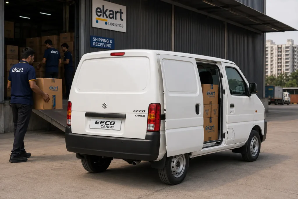 Eeco Cargo enclosed cargo compartment designed for secure last-mile deliveries