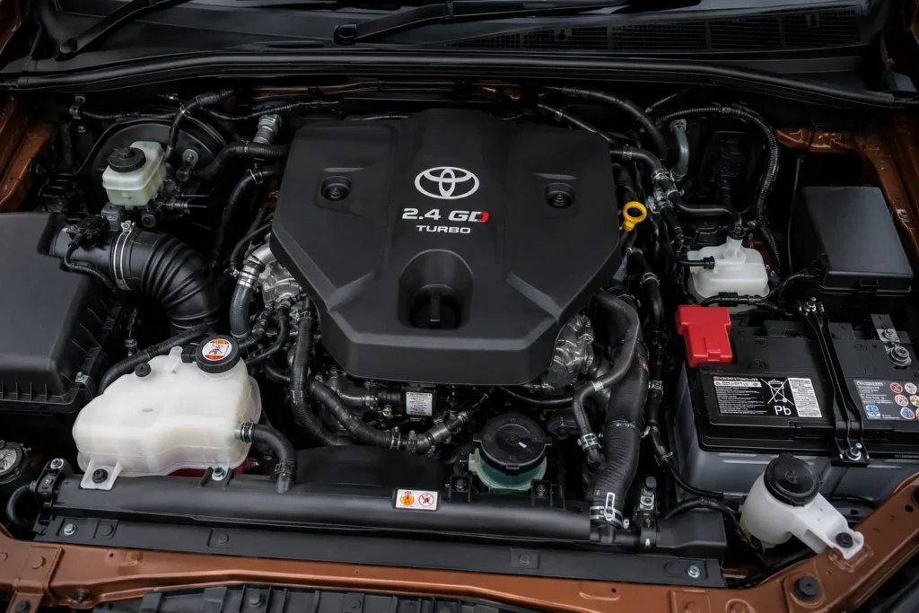 Toyota Innova Crysta 2.4-litre GD turbo-diesel engine