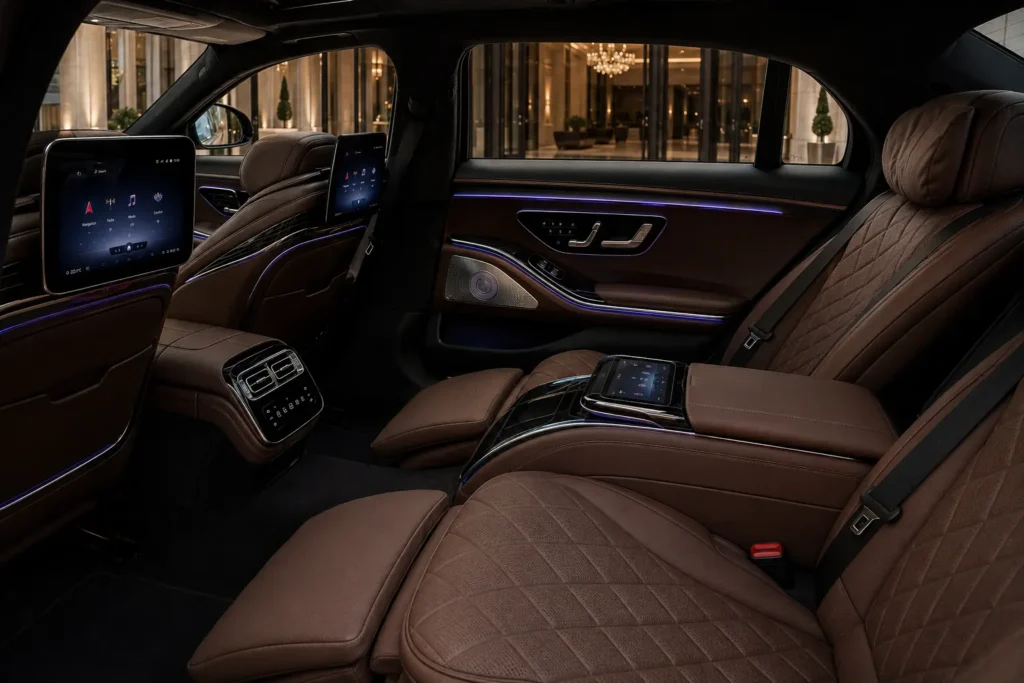 Mercedes-Benz S-Class executive rear seat