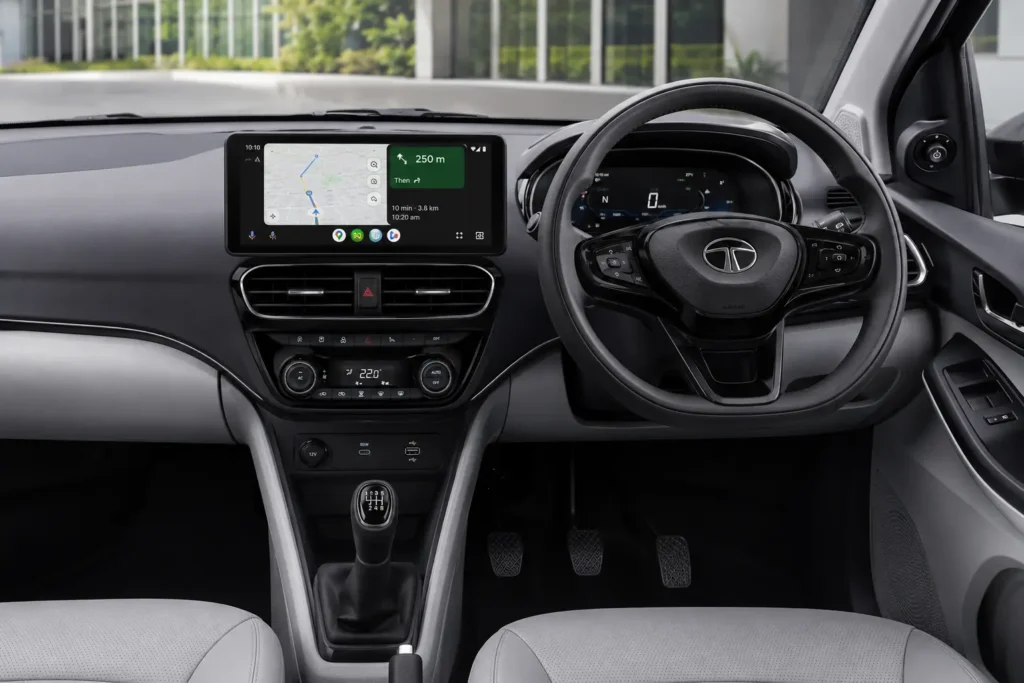 Large 10.25-inch touchscreen infotainment system with wireless smartphone connectivity