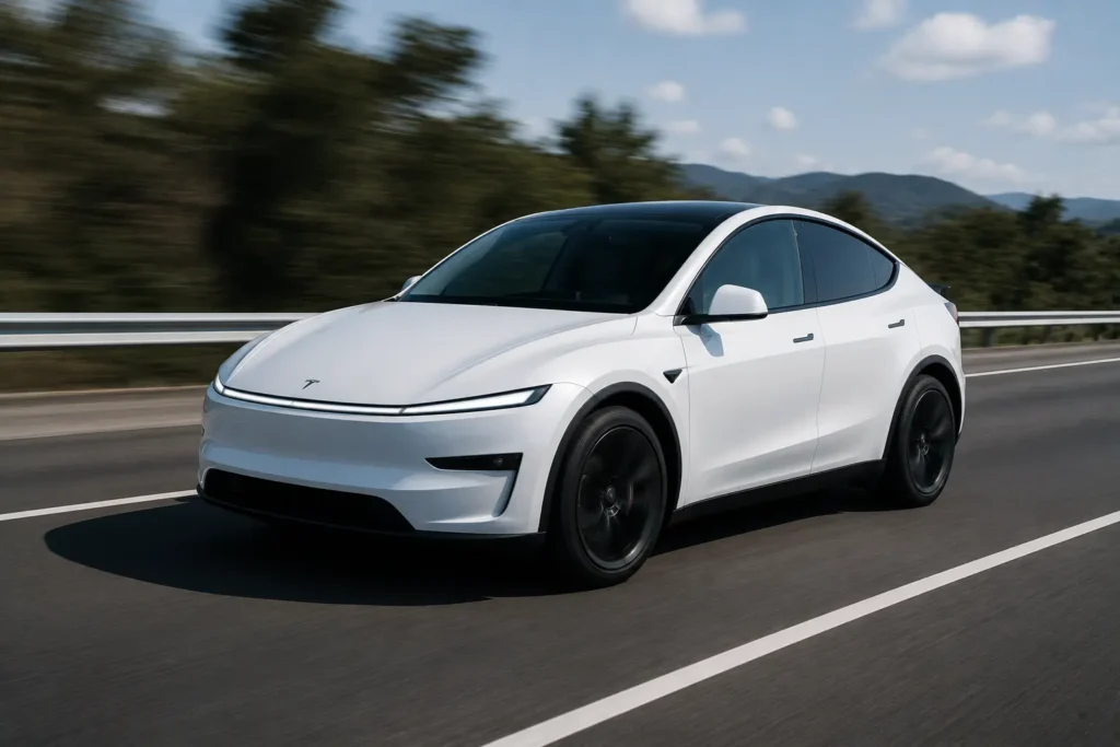 Tesla Model Y highway driving performance